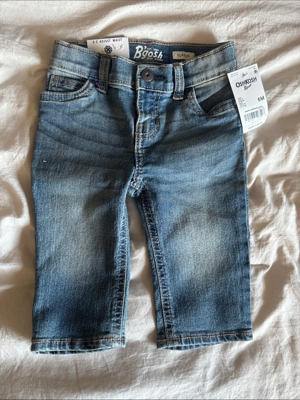 OshKosh B'gosh Toddler Light-Medium Blue Denim Jeans